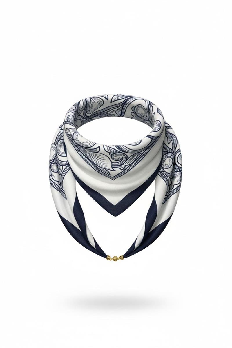 foulard fantasia con chiusura bandana